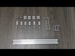 Düz Çatı Eğimli Güneş PV Montaj Sistemleri 1200mm Güneş PV Montaj Rayı MRA3